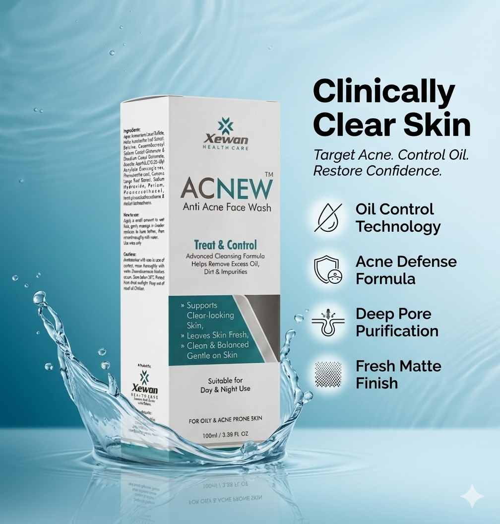 ACNEW Face Wash 100ml – Oil Control Cleanser